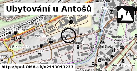 Ubytování u Antošů