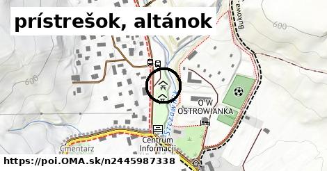 prístrešok, altánok