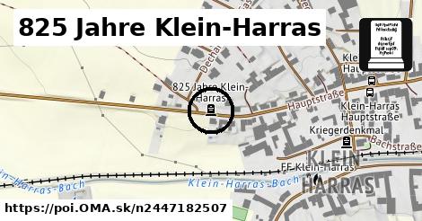 825 Jahre Klein-Harras