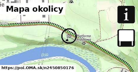 Mapa okolicy