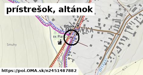 prístrešok, altánok