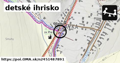 detské ihrisko