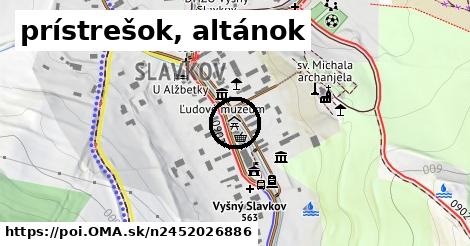 prístrešok, altánok