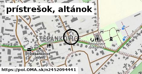 prístrešok, altánok