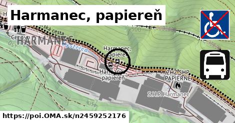 Harmanec, papiereň