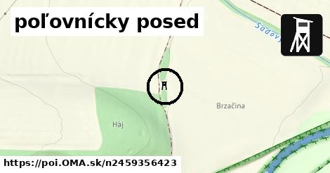 poľovnícky posed