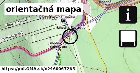 orientačná mapa