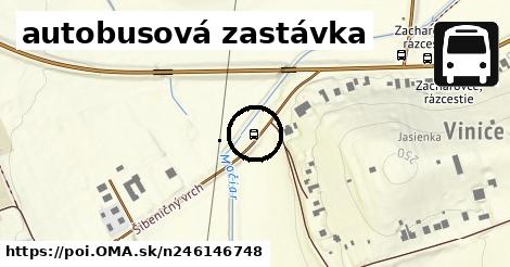 autobusová zastávka