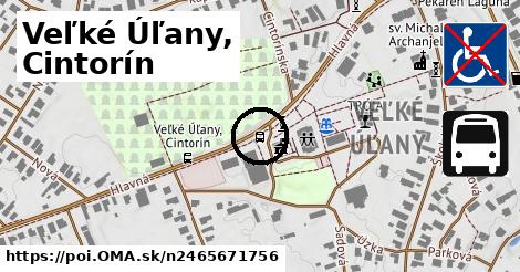 Veľké Úľany, Cintorín