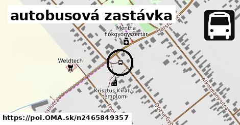 autobusová zastávka