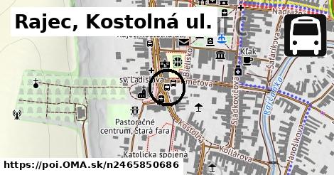 Rajec, Kostolná ul.