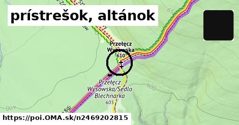 prístrešok, altánok