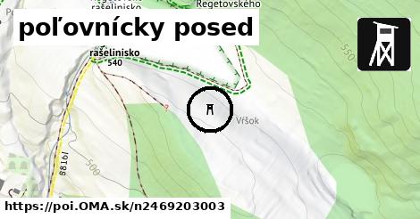 poľovnícky posed