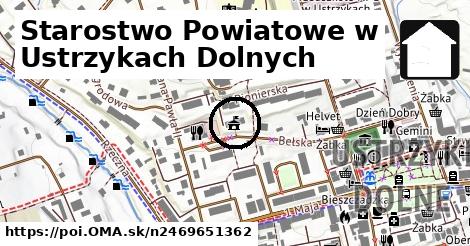 Starostwo Powiatowe w Ustrzykach Dolnych