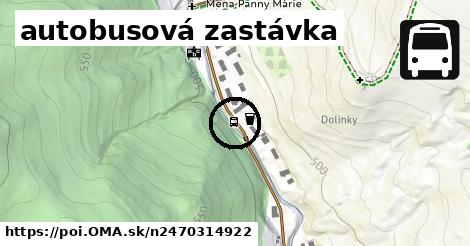 autobusová zastávka