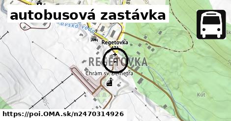 autobusová zastávka