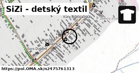 SiZi - detský textil