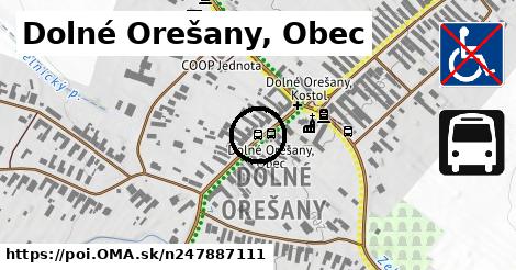 Dolné Orešany, Obec