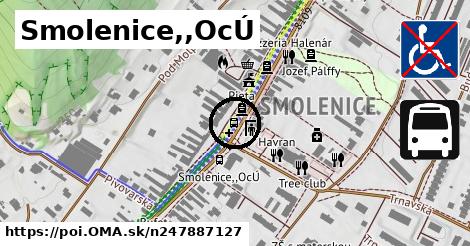 Smolenice,,OcÚ