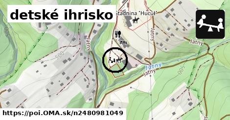 detské ihrisko