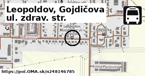 Leopoldov, Gojdičova ul. zdrav. str.