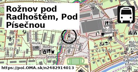 Rožnov pod Radhoštěm, Pod Písečnou