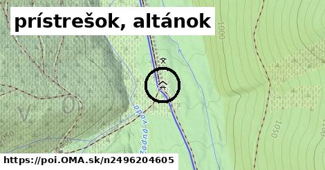 prístrešok, altánok