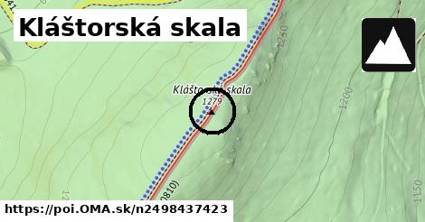 Kláštorská skala