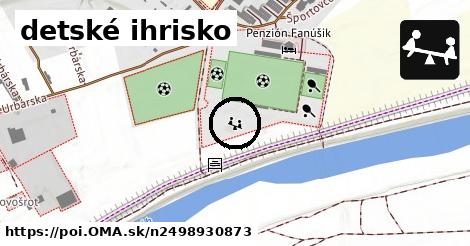 detské ihrisko