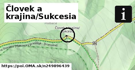 Človek a krajina/Sukcesia