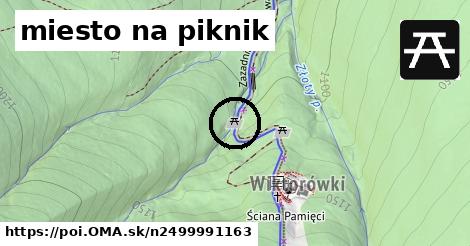 miesto na piknik