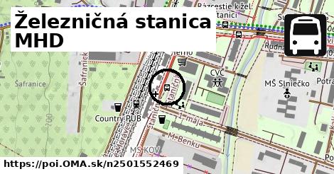 Železničná stanica MHD