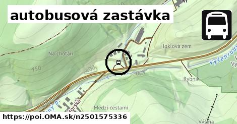 autobusová zastávka