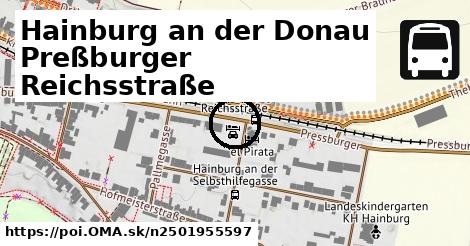 Hainburg an der Donau Preßburger Reichsstraße