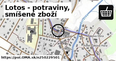 Lotos - potraviny, smíšené zboží