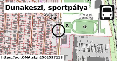 Dunakeszi, sportpálya