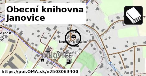 Obecní knihovna Janovice