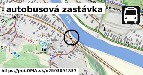 autobusová zastávka