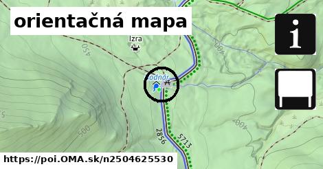 orientačná mapa