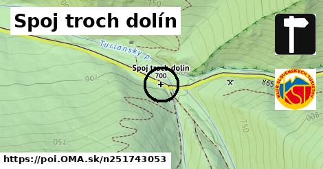 Spoj troch dolín