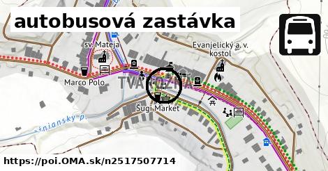 autobusová zastávka