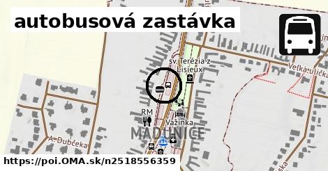 autobusová zastávka