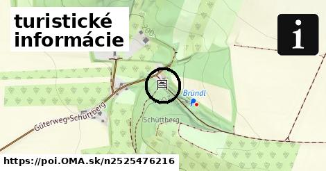 turistické informácie