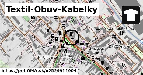 Textil-Obuv-Kabelky