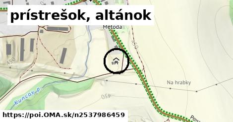 prístrešok, altánok