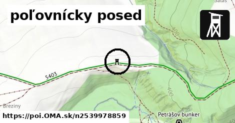 poľovnícky posed