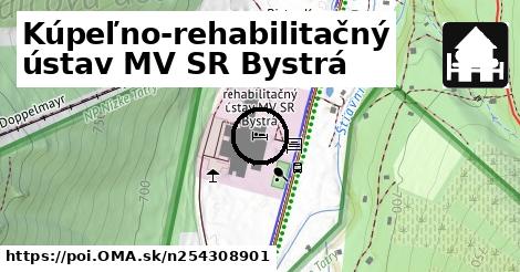 Kúpeľno-rehabilitačný ústav MV SR Bystrá