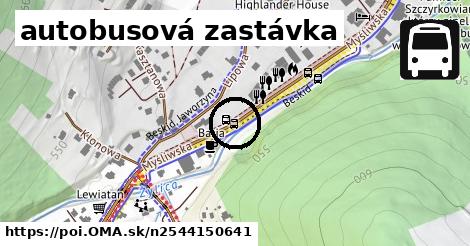 autobusová zastávka