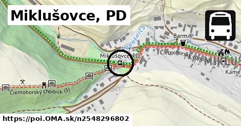 Miklušovce, PD