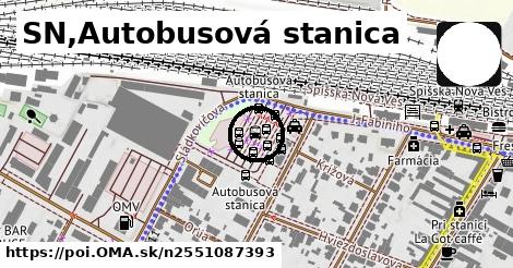 SN,Autobusová stanica